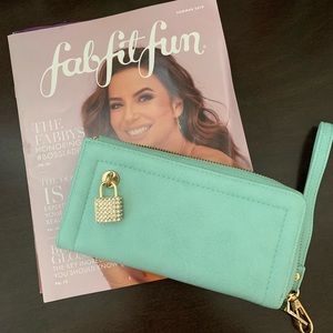 Mint Green Wallet